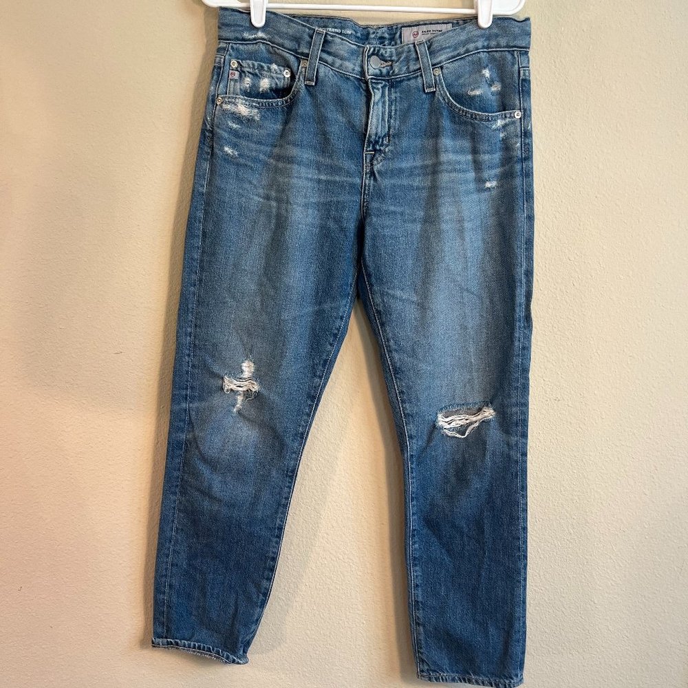 AG SLIM EX BOYFRIEND SIZE 28 EUC
